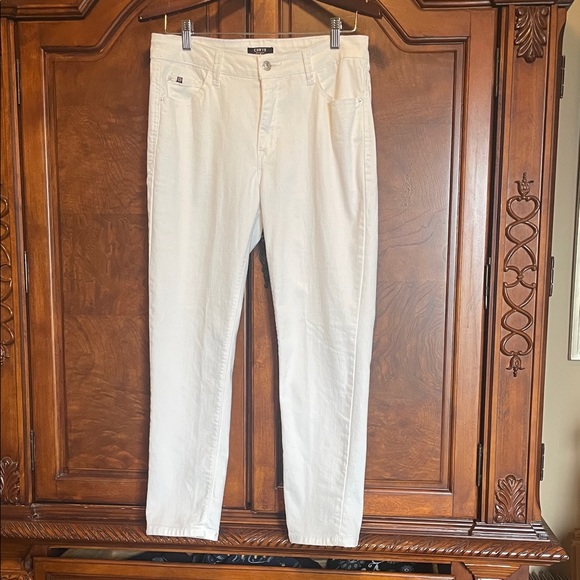 Curve Appeal Denim - Curve Appeal White Denim Jeans Size 8